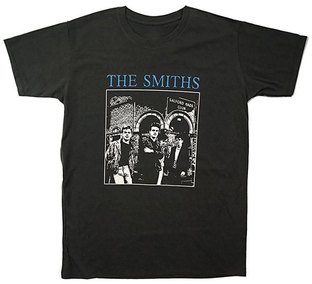 Новый Летний Стиль Экипаж шеи короткий Smiths Альтернативная рок-группа морриси