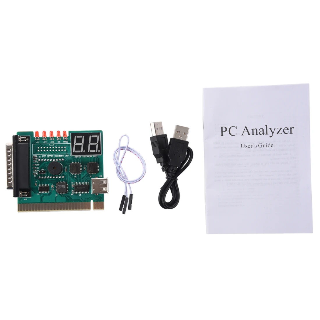 Материнская плата USB и PCI Анализатор диагностическая карта тестер для