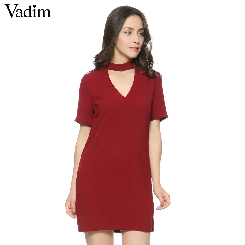 Женское мини платье с коротким рукавом черное/зеленое Повседневное вырезом на