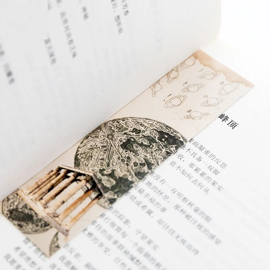 6 set/Lot artistry Europe book mark for reading books Vintage greeting card city image bookmark set School supplies DC969 | Канцтовары