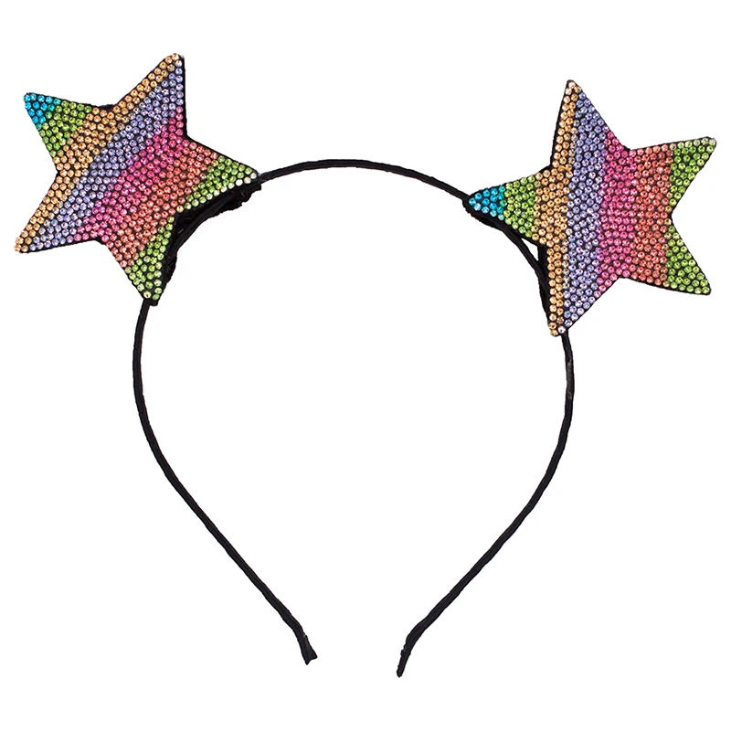 Детские праздвечерние чные реквизиты красочные Звездные уши головные уборы для