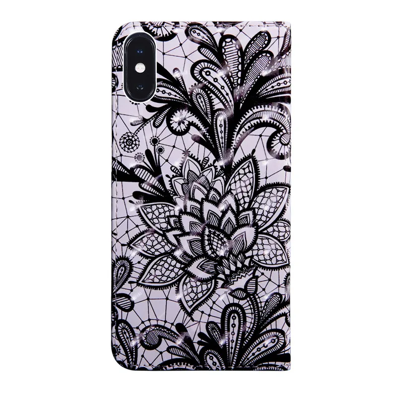 Wekays для Apple Iphone XS Max XR X с мультипликационным принтом «панда», кожаный Fundas чехол для Iphone 5 5S SE 6 Plus 6s Plus, 7 Plus, 8 Plus чехол Чехол