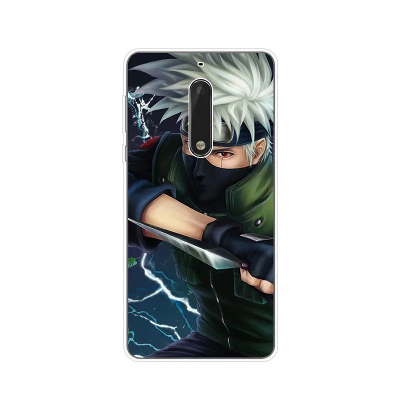 Узумаки Наруто силиконовый чехол для телефона Nokia на возраст 1 2 3 5 6 7 8 X 5X6X7 мягкий