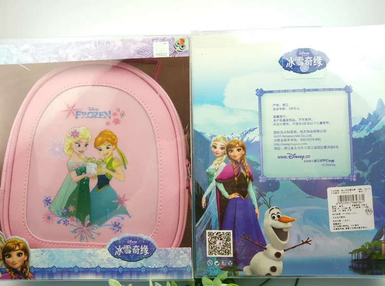 Disney замороженные принцесса рюкзак для детей маленьких девочек Сумка через плечо, перекрёстная сумка