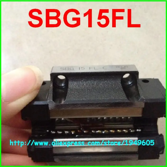 Корея SBC линейная направляющая SBG15FL фланцевый скользящий подшипник|linear guide