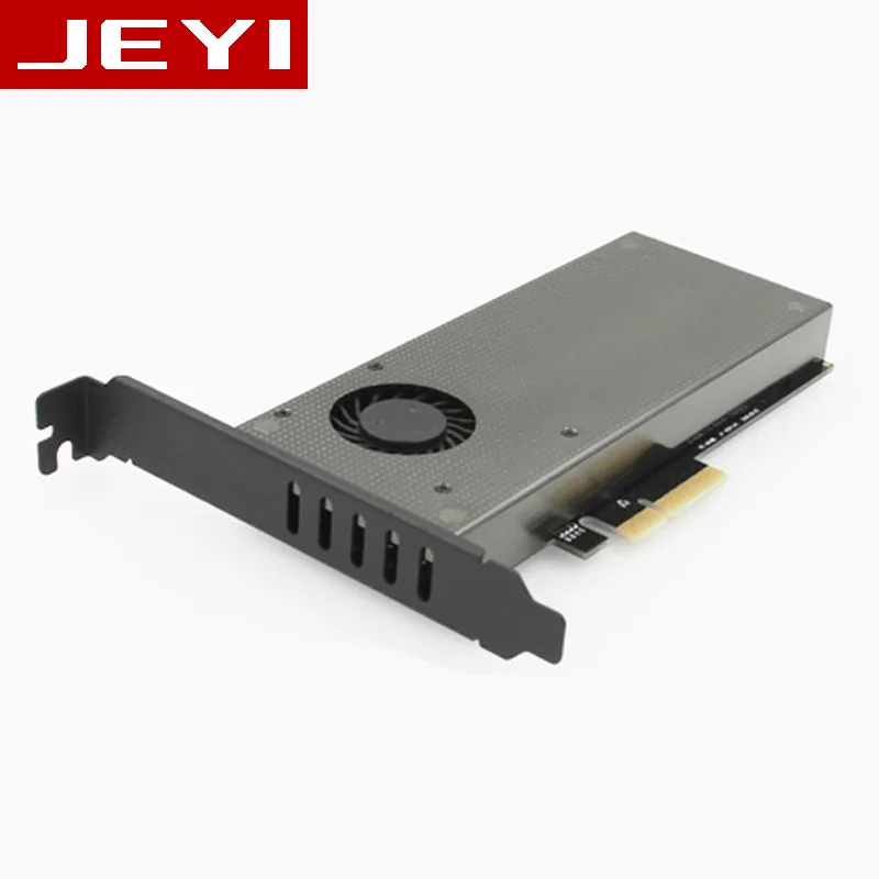 Jeyi sk9 Pro M.2 расширения NVME адаптер NGFF отложным воротником PCIe3.0 Вентилятор