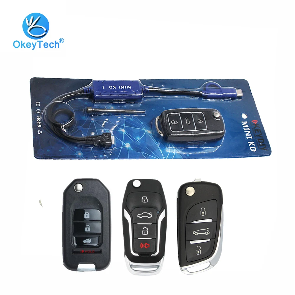 OkeyTech мини KD ключ генератор дистанционного ключа Поддержка Android IOS сделать более