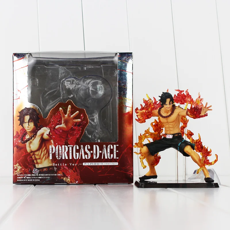 Аниме ZERO Portgas D Ace ПВХ фигурка модели коллекционная игрушка 12 см Боевая версия|toys