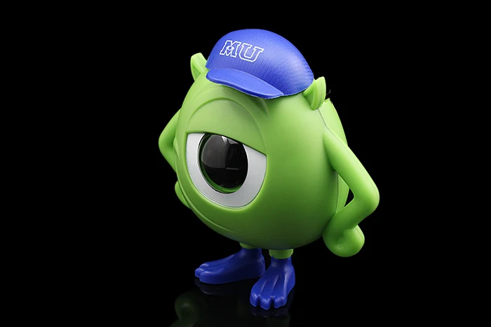 Бесплатная Доставка Монстры Мини Спикер ж/FM U-диск Карты ПАМЯТИ Mp3-плеер для