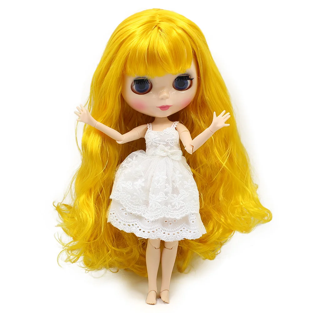 Фабрика NEO blyth шарнирная кукла желтые волосы предложение игрушка подарок специальная цена на продажу подходящий макияж в себе. NO.280BL3038