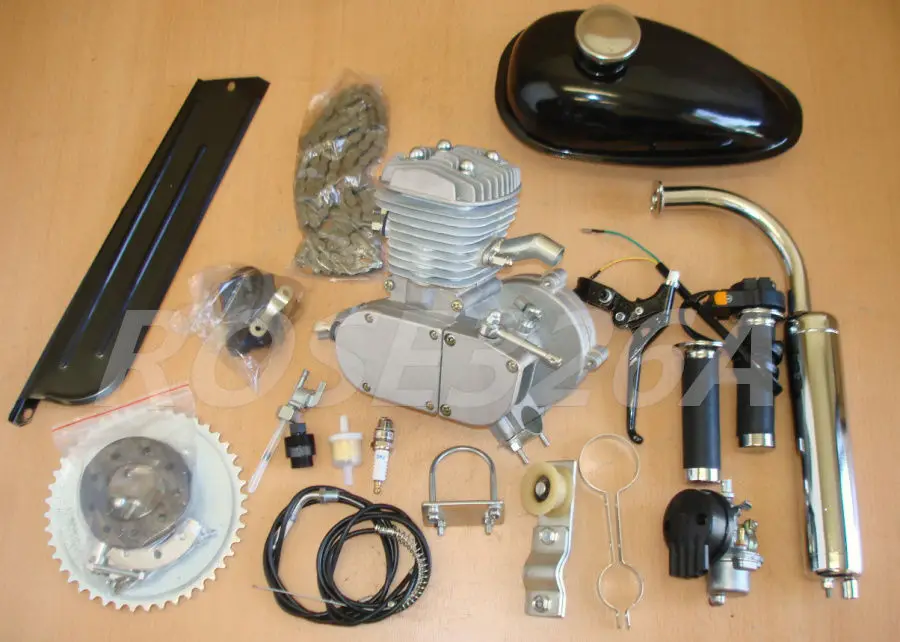 Новинка 80cc 2 тактный фонарь для велосипеда моторизованный велосипед