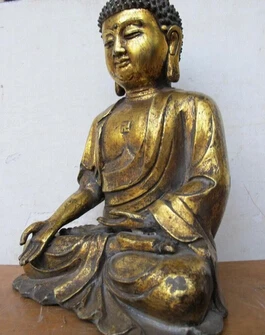 Бесплатная доставка &lt&lt&lt&lt 12 &quot тибет буддизм монастырь бронзовый позолотьте