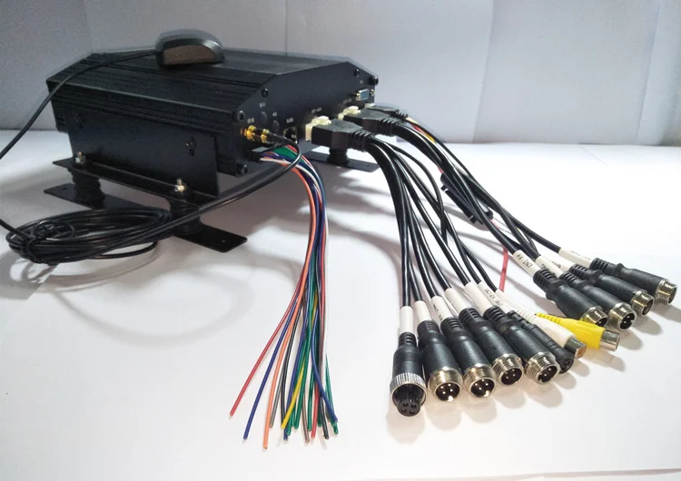 8 ch жесткий диск Автомобильный видеорегистратор gps позиционирование AHD 720P MDVR H.264 широкий контроль напряжения хост Прямая с фабрики