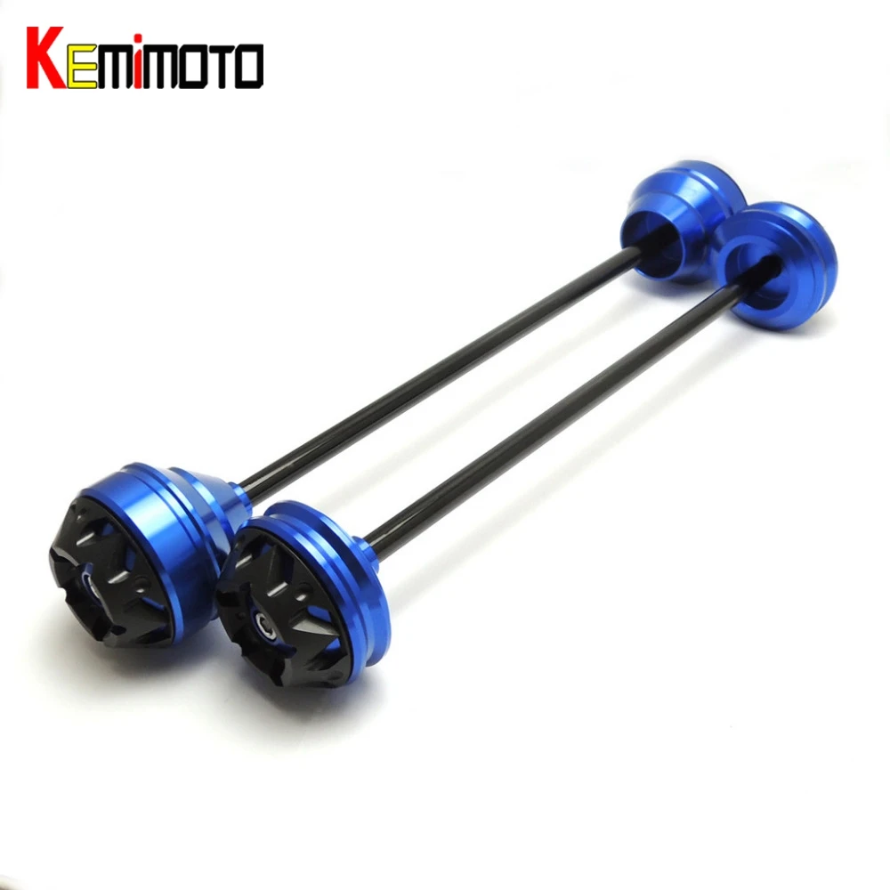 KEMiMOTO для YAMAHA MT09 MT 09- MT-09 TRACER XSR900 700 передний и задний мост Краш грибы протекторы слайдеры