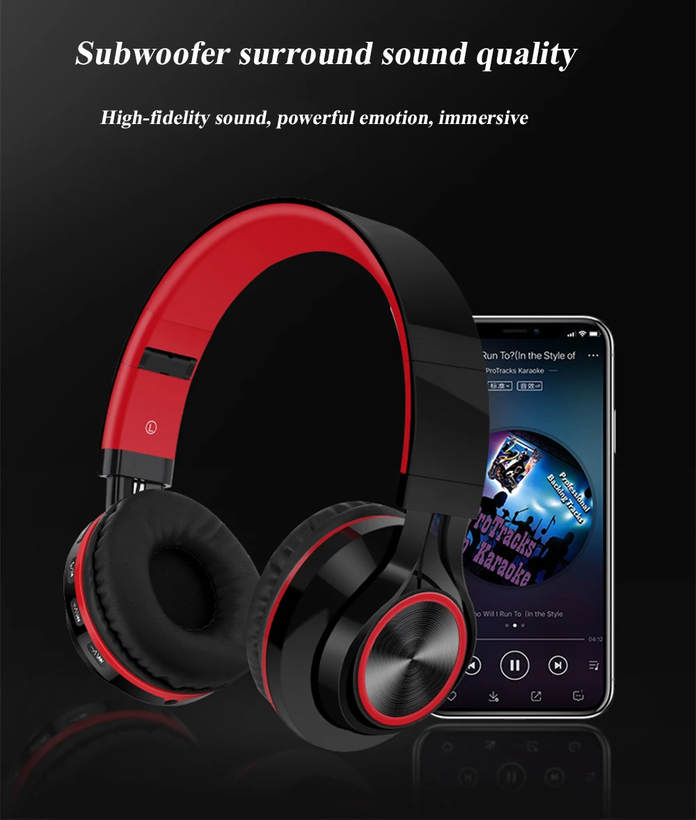 Высококачественный стерео Бас складной шлем геймер с микрофоном auriculares наушники Bluetooth 4,1 беспроводные наушники гарнитура