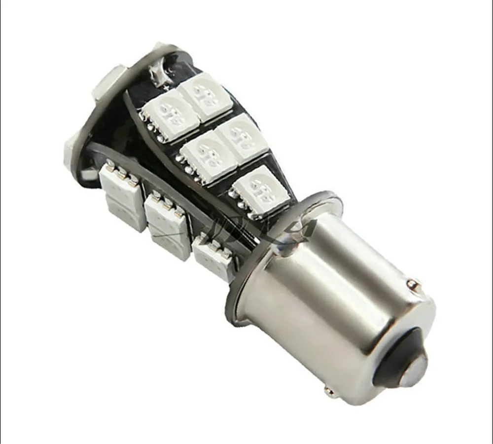1156 21 SMD BAU15S красный Белый Желтый светодиодные автомобильные лампочки canbus без