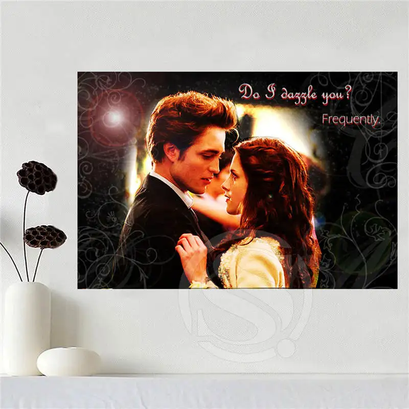 Custom canvas poster Home Decoration Art The Vampire Diaries cloth fabric wall print Silk Fabric Print SQ0611-VD11 | Дом и сад