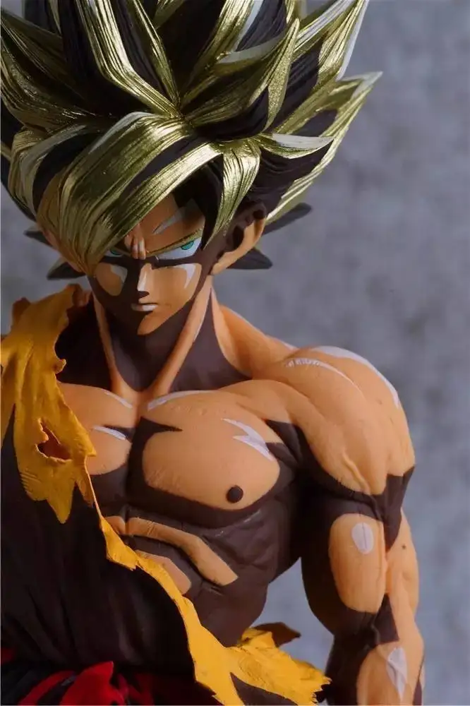 32 см Dragon Ball ВСГУ Сон Гоку фигурку игрушки коллекция кино Аниме мальчик мультфильм милый Новогодний подарок Рождество электронные ПЭТ