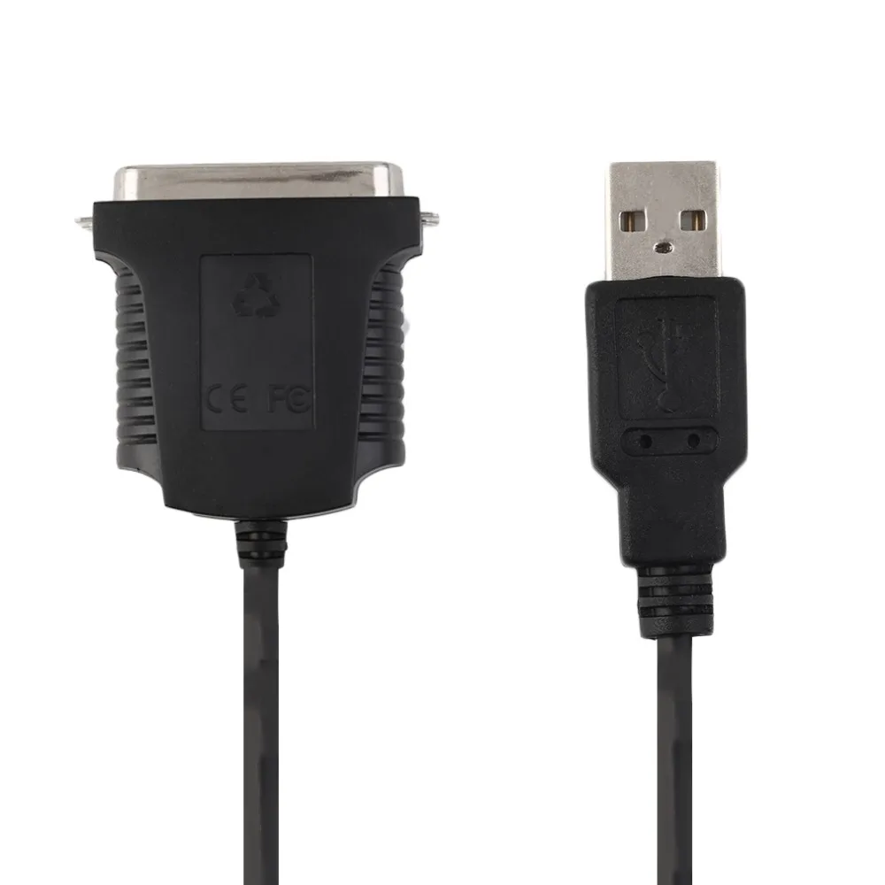USB к параллельному порту LPT1 36 контактный IEEE 1284 сканер принтера Кабельный адаптер