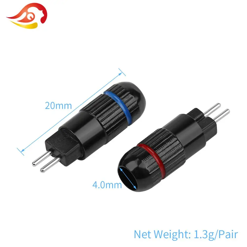 QYFANG 1Pair 0.78mm Earphone Pin 4-layer Rhodium Plated Plug For UM3X W4R UE18 JH16 Black Connector Textured Shell Metal Adapter |