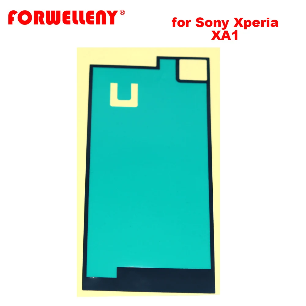 Для Sony Xperia XA1 Задняя стеклянная крышка клейкая наклейка стикеры дверной корпус