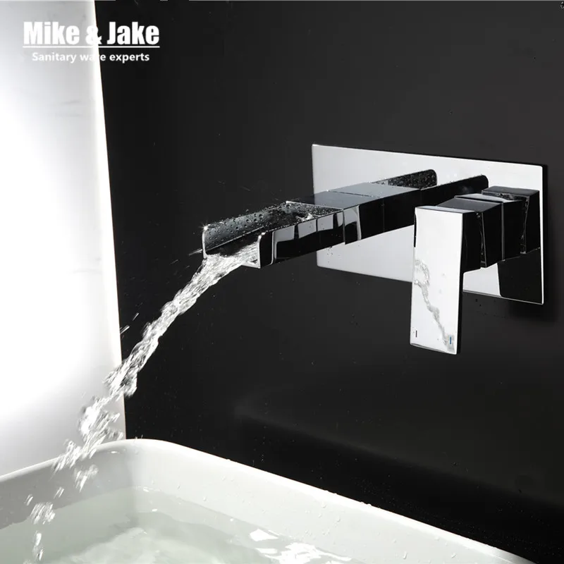 Настенный смеситель LT309 настенный кран-водопад с одной ручкой кран из латуни для