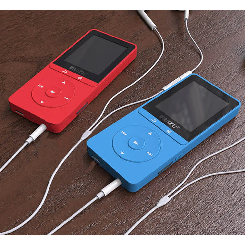 Mp3 плеер RUIZU X20 с экраном 1 8 дюйма ГБ ОЗУ легкий спортивный мини MP3 FM радио