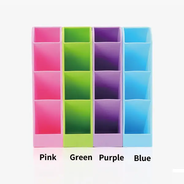 Модные 1 шт конфетных цветов многофункциональные четыре сетки Канцтовары