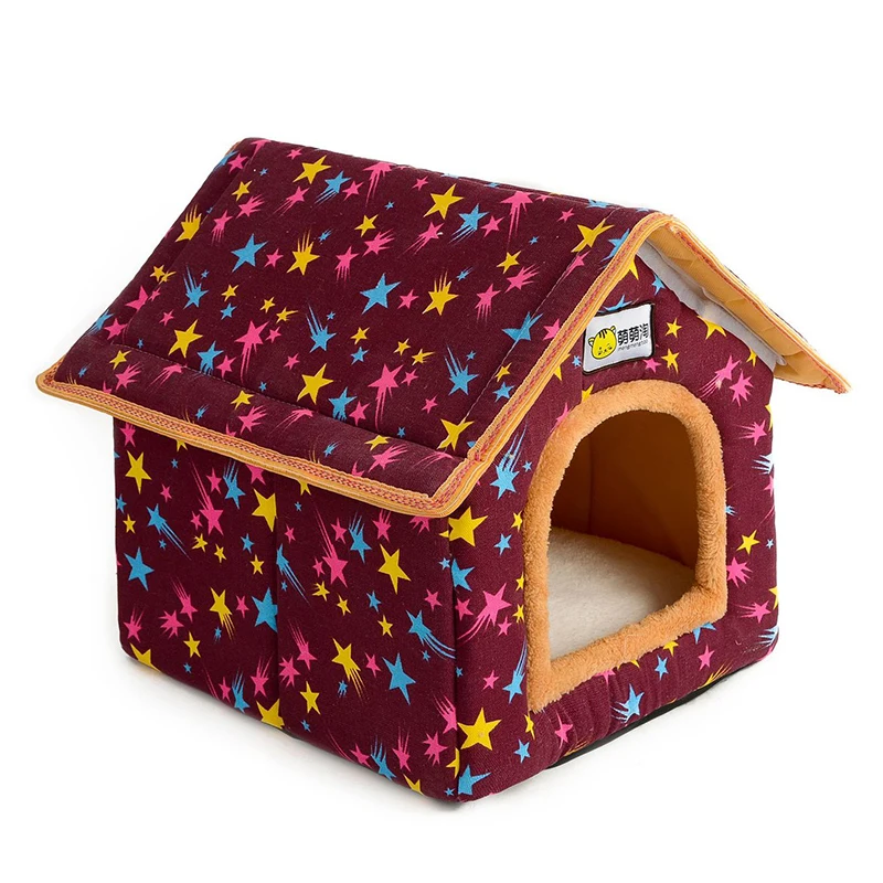 Съемный собачий домик клетка для собак питомник съемный коврик питомцев палатка