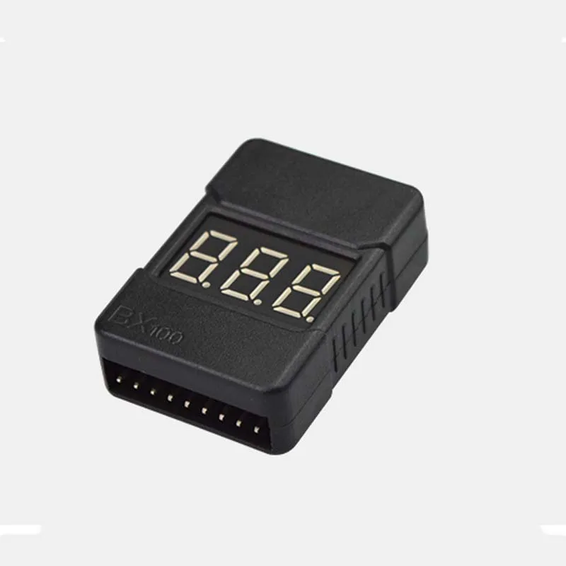 2 шт. BX100 тестер напряжения батареи низкого Звуковой сигнал для 1 ~ 8S Lipo RC вертолета