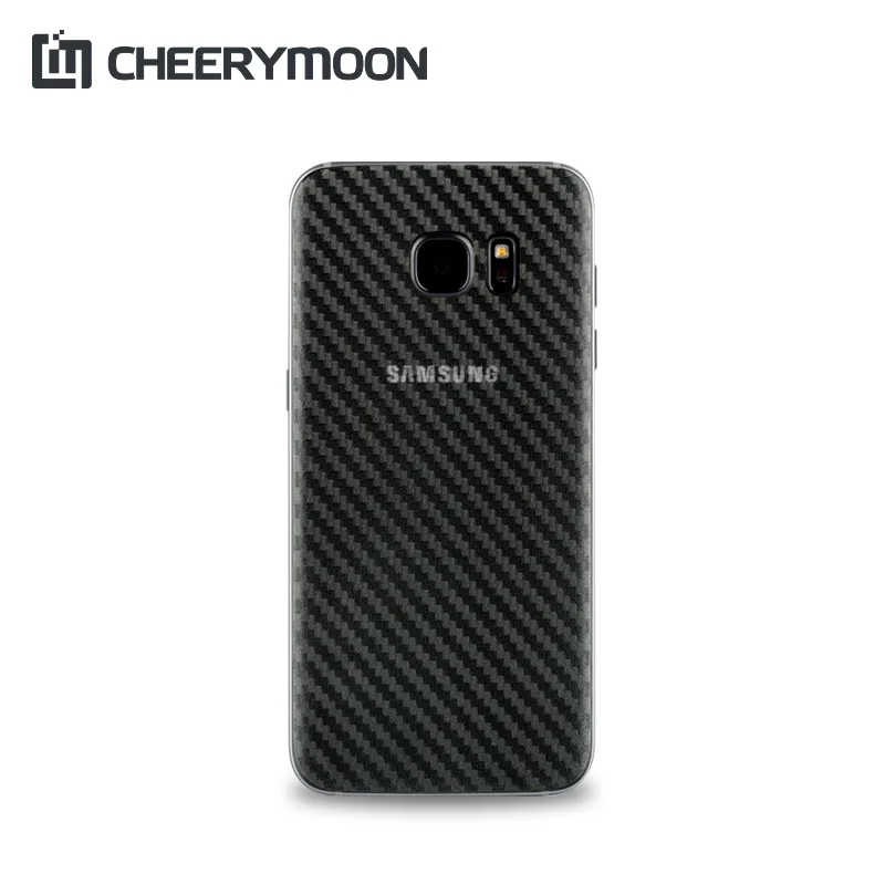 5 шт./лот для Samsung Galaxy S8 S7 S6 S5 Edge Plus Note 8 7 4 3 углеродного волокна мягкая накладка на