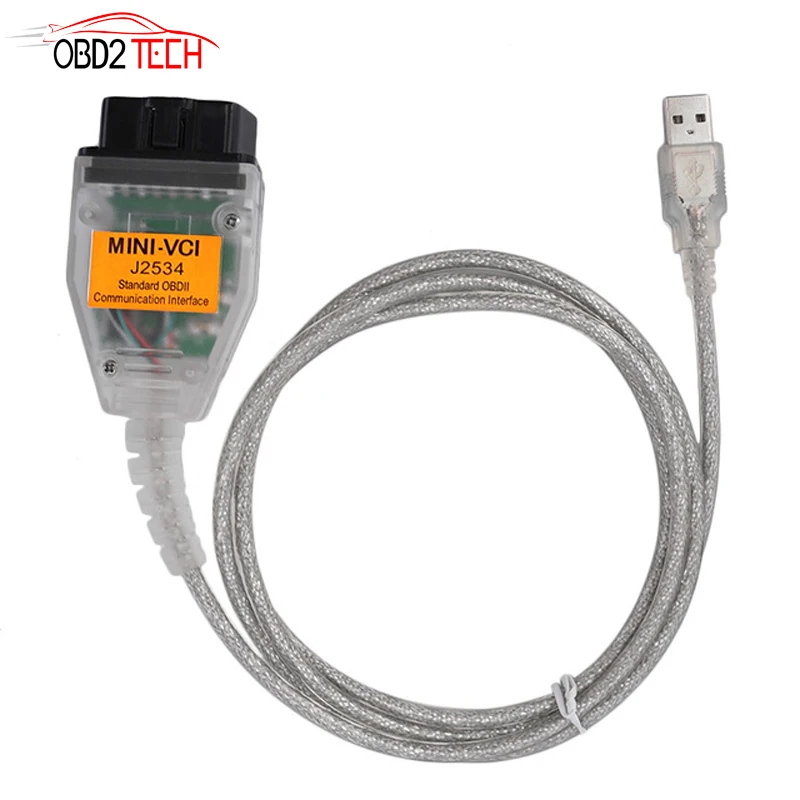 Новейший Диагностический кабель V13.00.022 MINI VCI Interface TIS Techstream J2534 OBD2|diagnostic cable|mini vciobd2