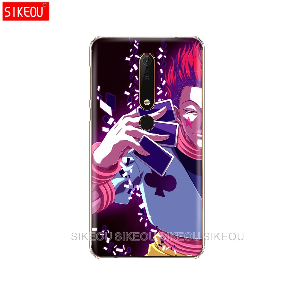 Силиконовый чехол для телефона Nokia 5 3 6 7 PLUS 8 9 /Nokia 1 2018 Hunter X Anime | Мобильные телефоны