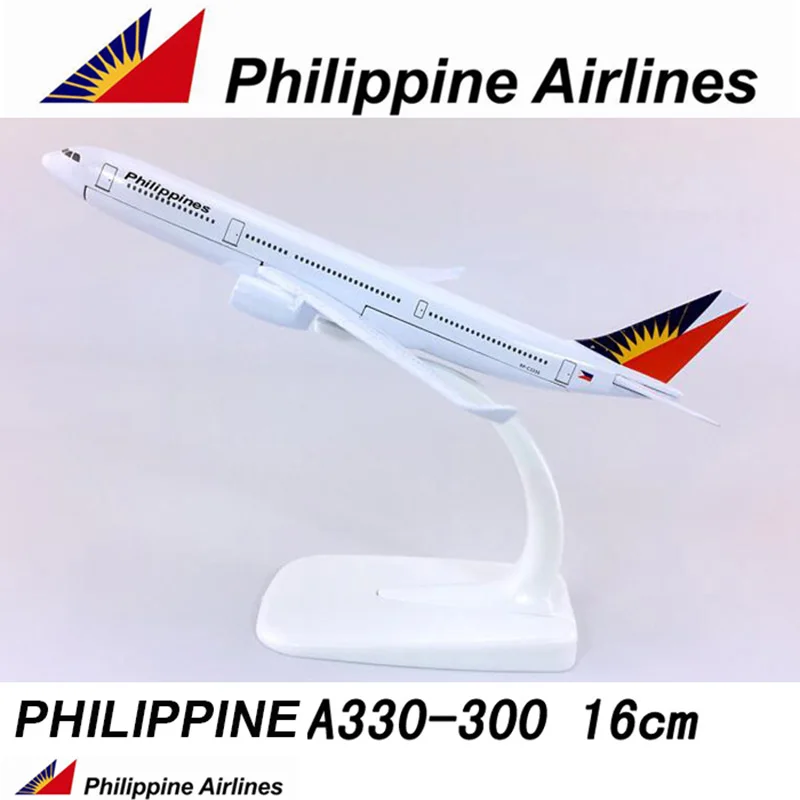 

1:400 Air Philippines airplane Airbus330-300 model with base 16CM alloy aircraft plane collectible display toy model collection