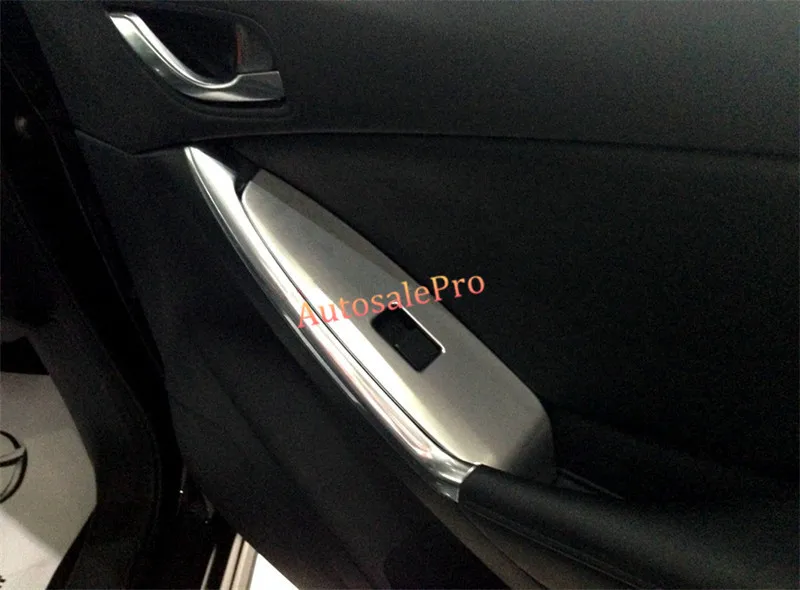 Левый руль для Mazda CX 5 CX5 2012 2016 ABS Матовый держатель дверной ручки крышка