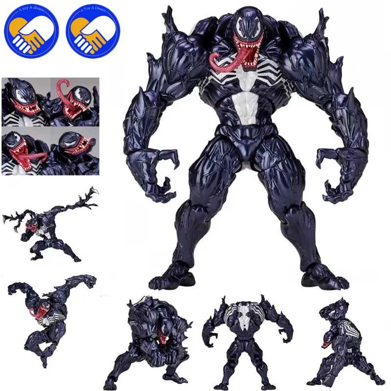 3 вида стилей 17 см Фигурка Человека паука Venom Spride Коллекционная модель игрушки Играть Искусство Kai фигурка