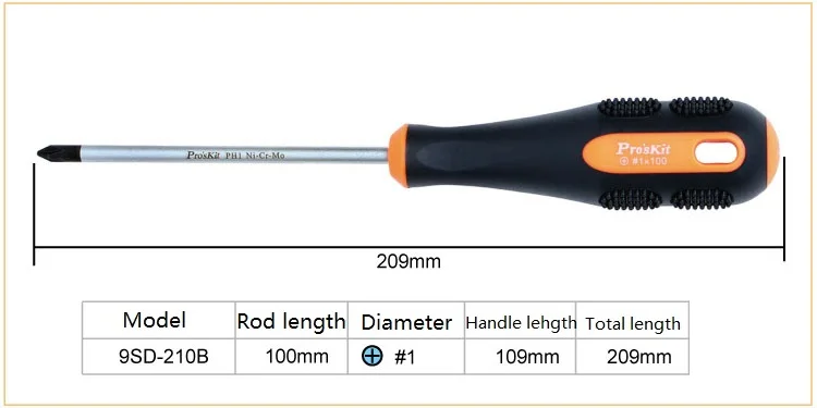 Pro'skit 3 шт магнитные прорези Philips Отвертка, точность плоский крестообразный отверток Набор винтовые инструменты выбрать любой 3 из 20 размеров