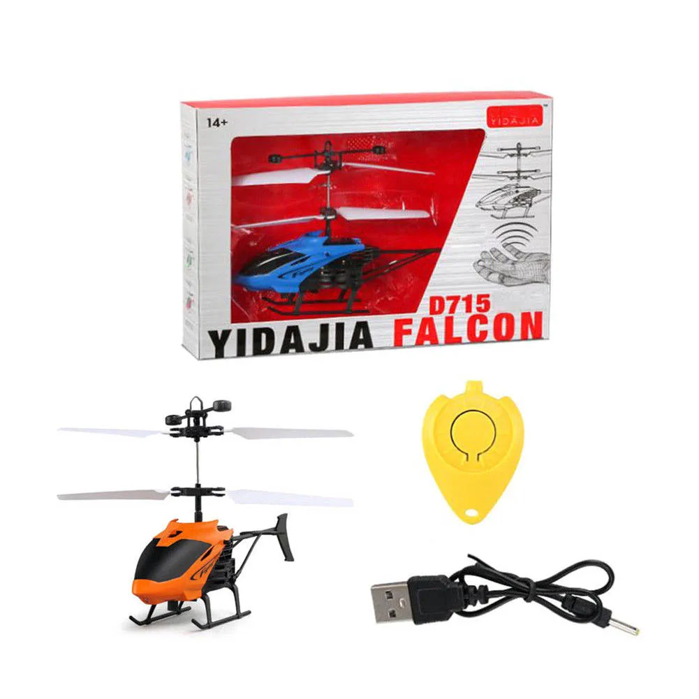 Мини беспилотный летательный аппарат RC вертолет индукция жестов Автоматическая