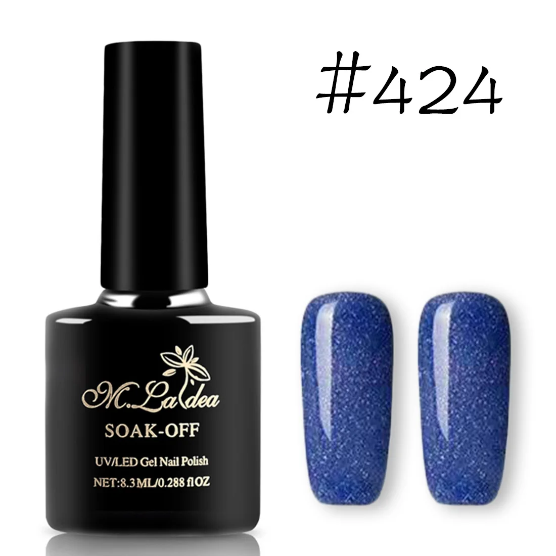 24 Glitter nail polish multicolor fast drying nail polish semi-permanent nail polish solid color Poland 8ml gel varnish polishing - Цвет: 24