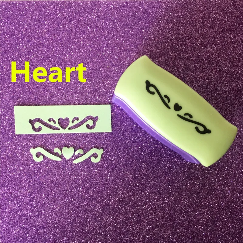 Бесплатная доставка Дырокол с одним сердцем детский креативный перфоратор