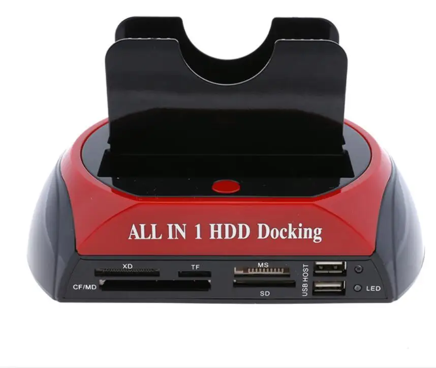 Док-станция для внешнего жесткого диска с двумя портами док-станция со слотом