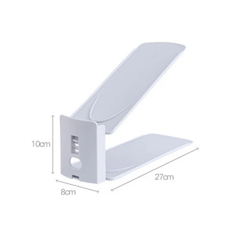 Прочный регулируемый органайзер для обуви подставка компактный шкаф стенд