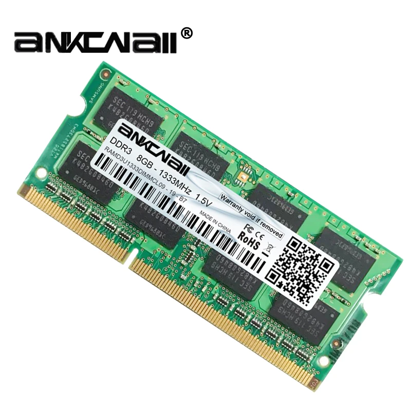 Оперативная Память DDR3L 8 Гб (2 шт. x ГБ) 1333 МГц 1600 память для ноутбука Intel DIMM 12800 в