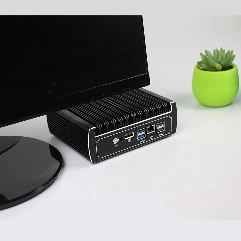 Компьютеры pfsense мини ПК intel Skylake celeron 3855u с двухъядерным процессором без