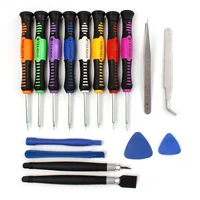 5set 16 in 1 mobile phone cellphone opening repair tools screwdrivers kit precision for iphone samsung htc tablet hand tools