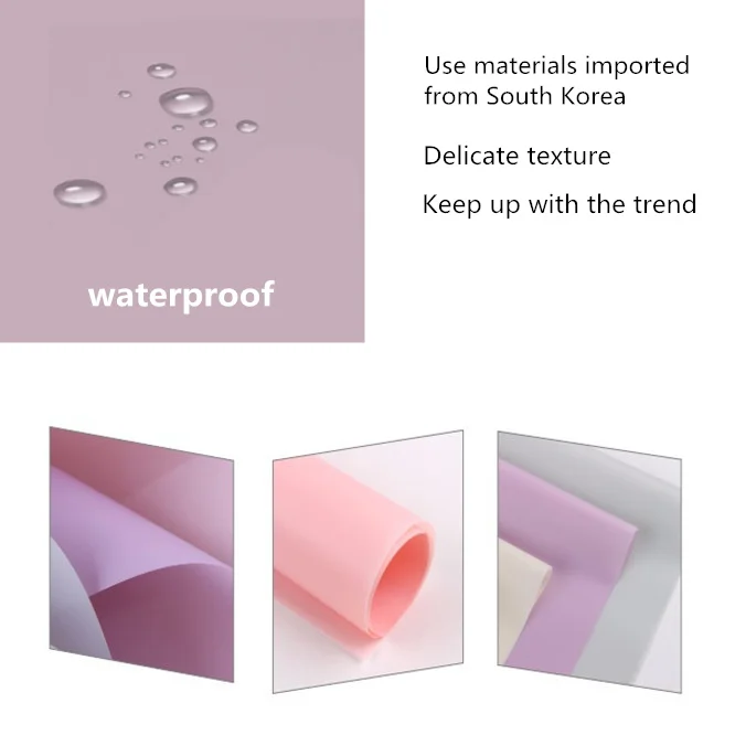 20 шт./компл. цветная папиросная бумага в Корейском стиле обертка для цветов