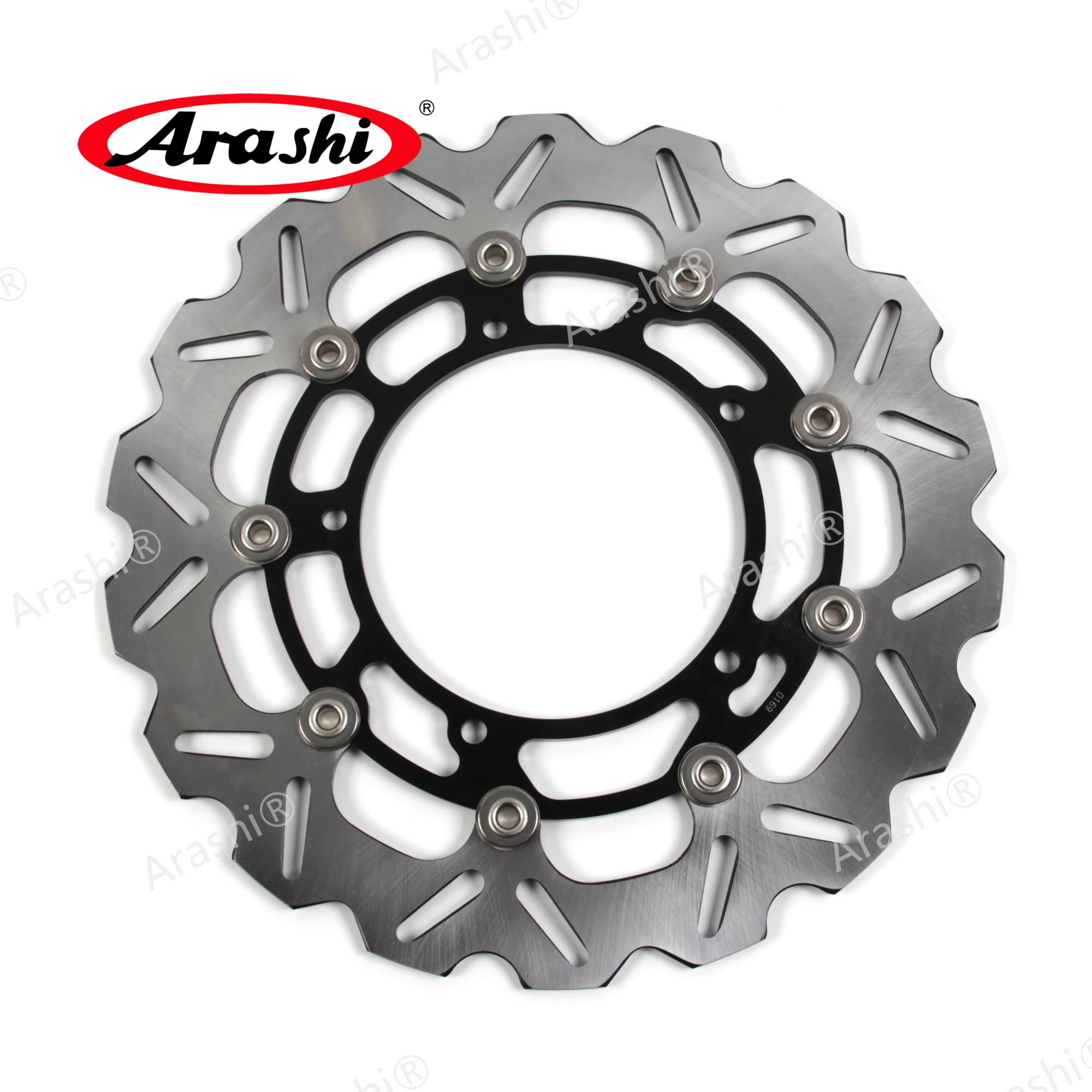ARASHI передние тормозные диски для YAMAHA YZF R1 1000 2007 2011 ЧПУ Диски 2008 2009 2010 R6 FZ8|Тормозные