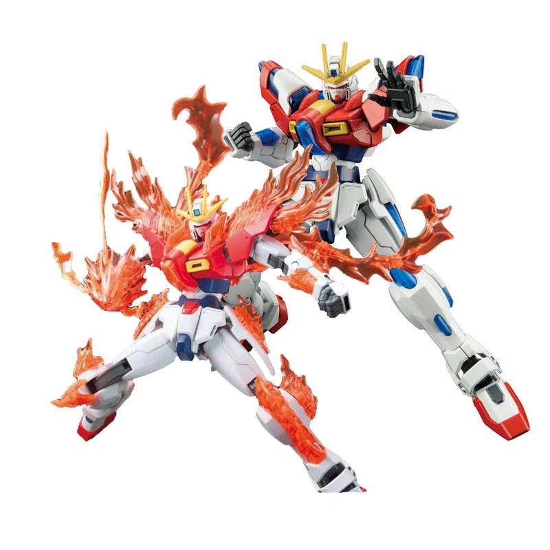 Аниме мобильный Костюм Япония 1/144 попробуйте сжигание Gundam Модель juguetes головоломка Собранный Робот детские развивающие игрушки Фигурки подарок
