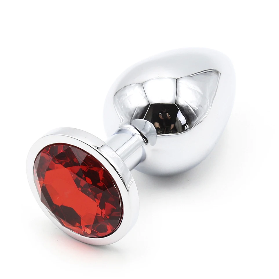 Анальная пробка из нержавеющей стали для мужчин и женщин фаллоимитатор