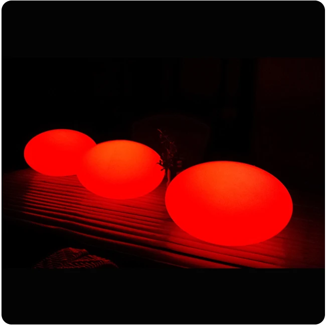 

27*17cm Waterproof led egg grow deco ball led flashlight / led egg ball D27*H17cm for Christmas Decoration free shipping 10pcs